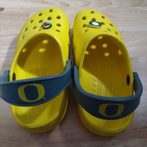 Crocs University of Oregon Ducks Rubber Shoes Crocs - Picture 2 of 7